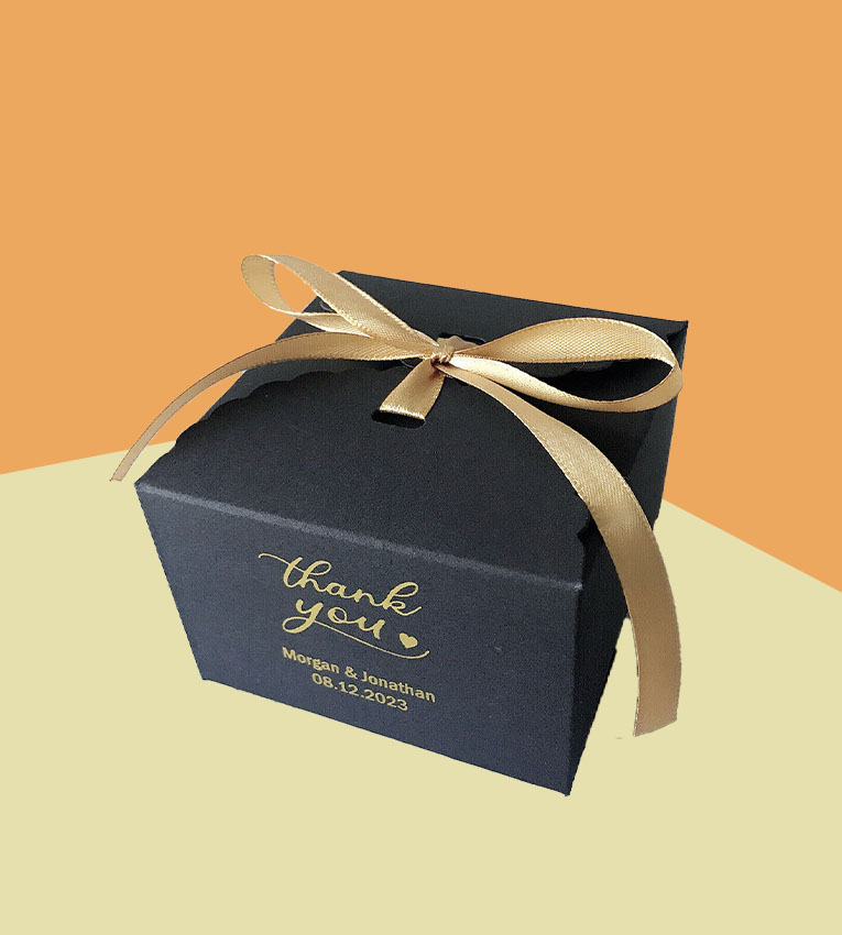 Personalized Favor Boxes